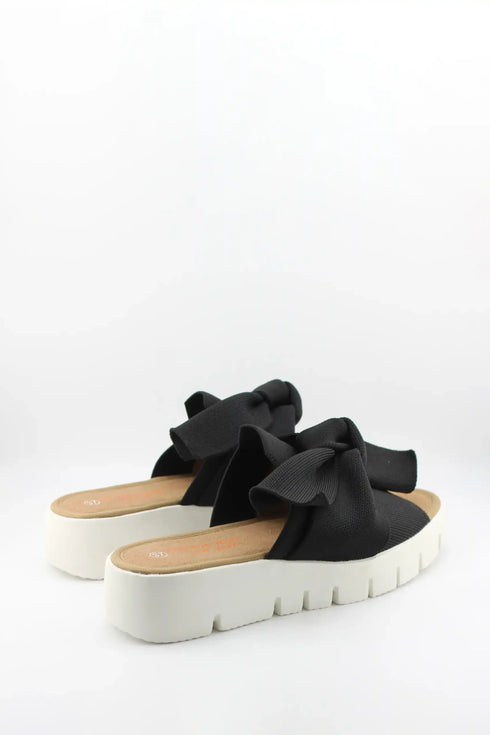 Bernie Mev Bow Detail Platform Slide